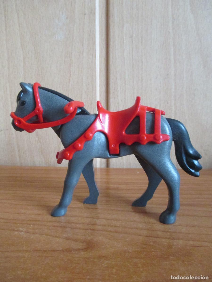 Playmobil: PLAYMOBIL : 1 FIGURA CABALLO MEDIEVAL