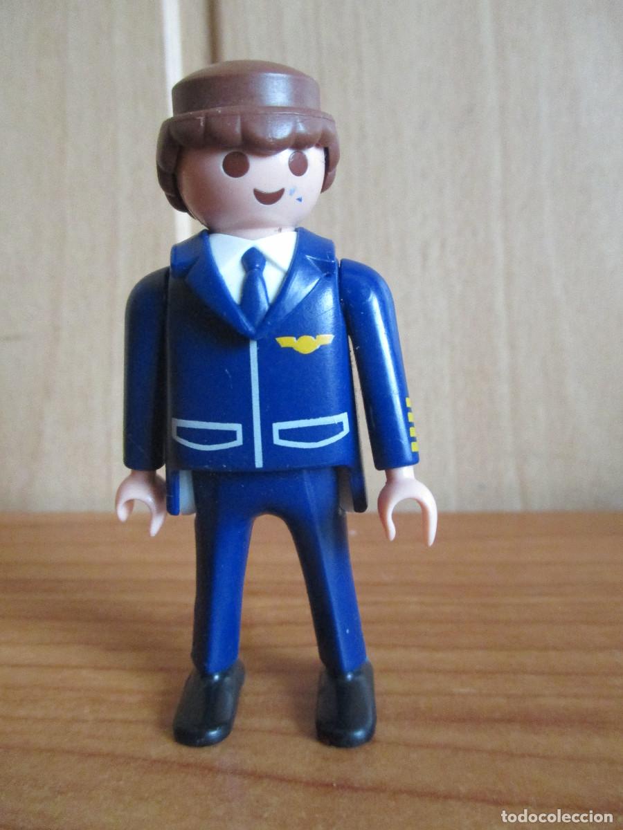 Playmobil: PLAYMOBIL : 1 FIGURA PILOTO DE AVION