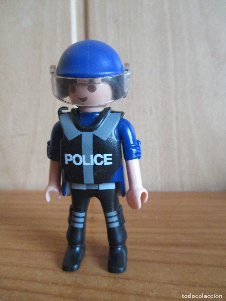 Playmobil: PLAYMOBIL : 1 FIGURA POLICIA ANTIDISTURBIOS