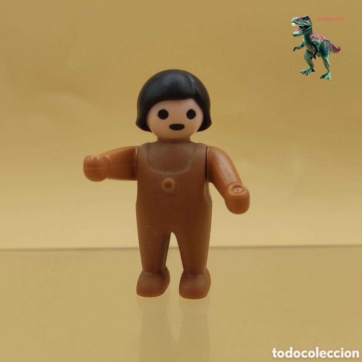 Playmobil: Playmobil figura bebe marron ni&ntilde;o ni&ntilde;a 3465 3911 esquimal nativo simil indio