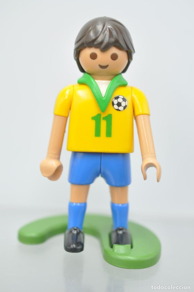 Playmobil: wsk120 Playmobil, figura hombre, futbolista
