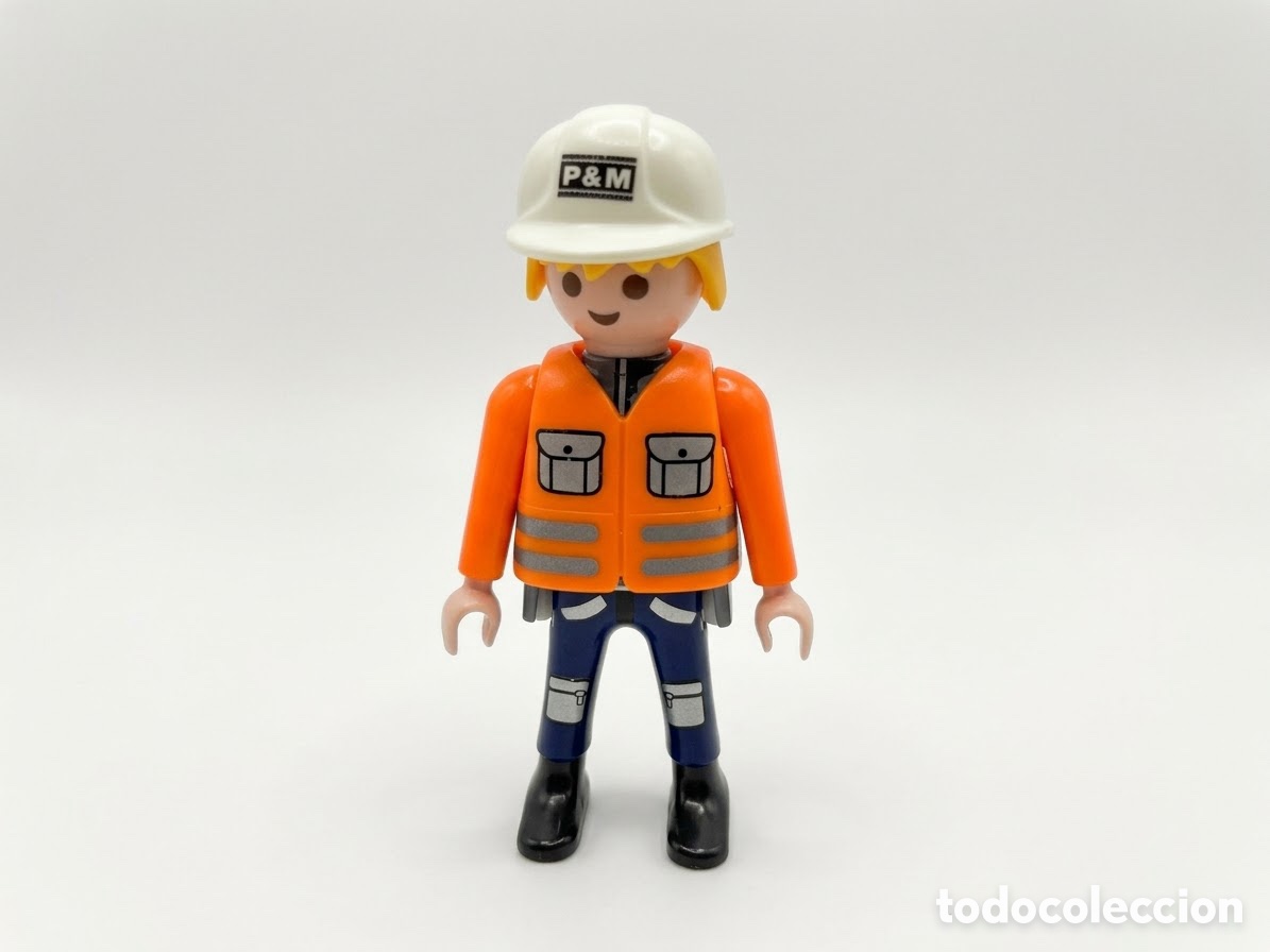 Playmobil: Playmobil obrero casco P&M - Foto 1