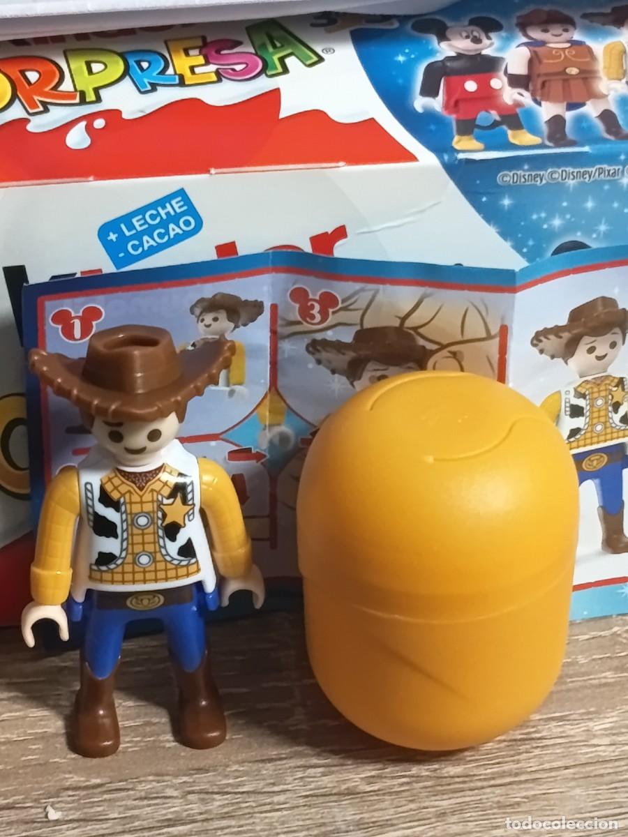 Playmobil: WOODY TOY STORY HUEVO KINDER DISNEY PLAYMOBIL nuevo