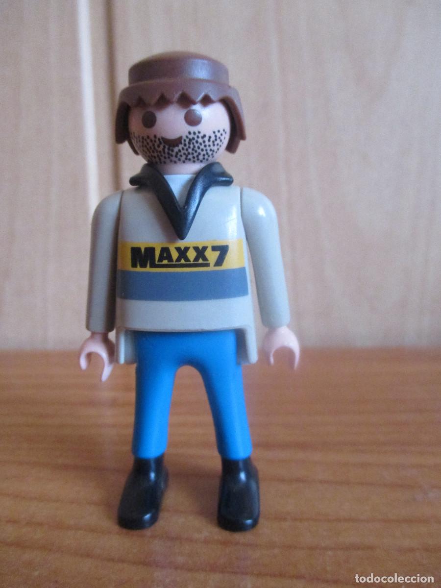 Playmobil: PLAYMOBIL : 1 FIGURA OBRERO O TRABAJADOR MAXX7