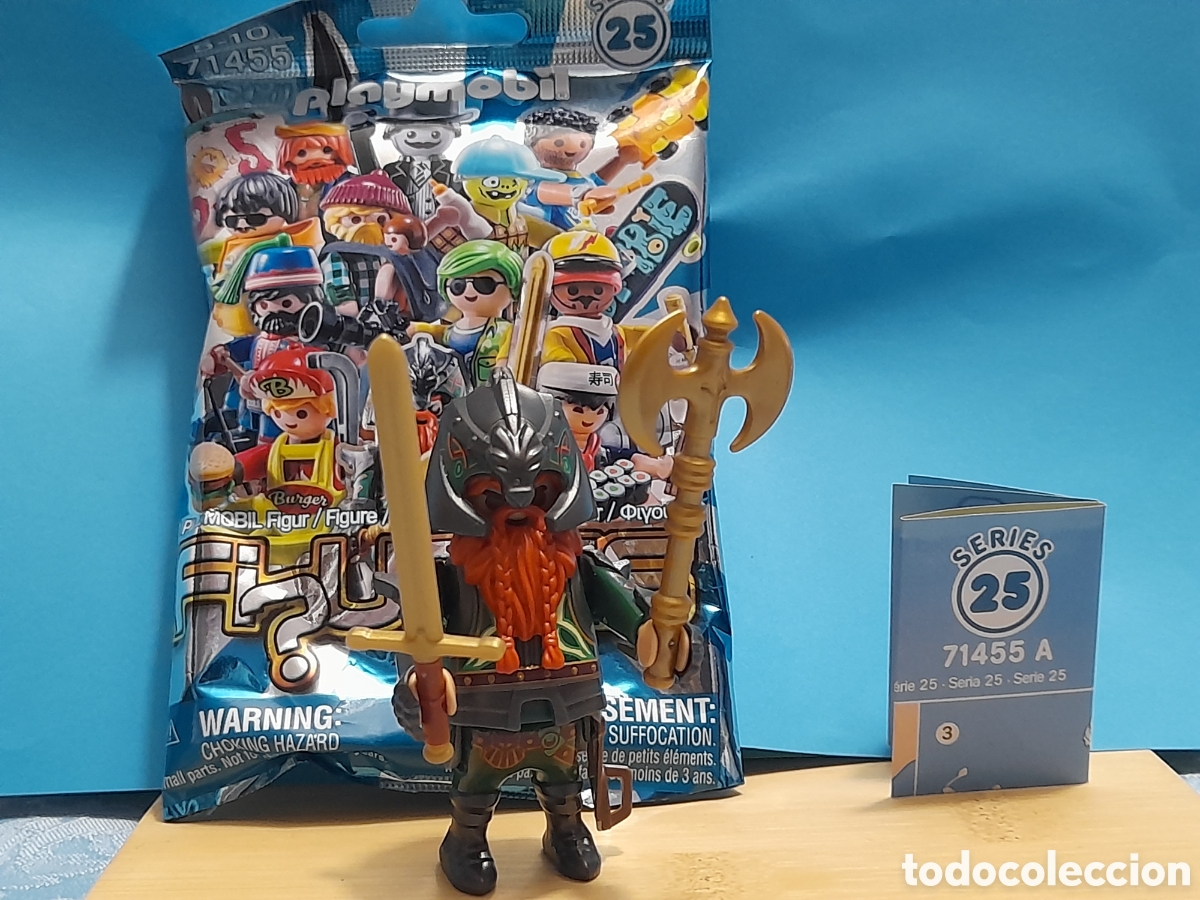Playmobil: Playmobil serie 25, guerrero enano
