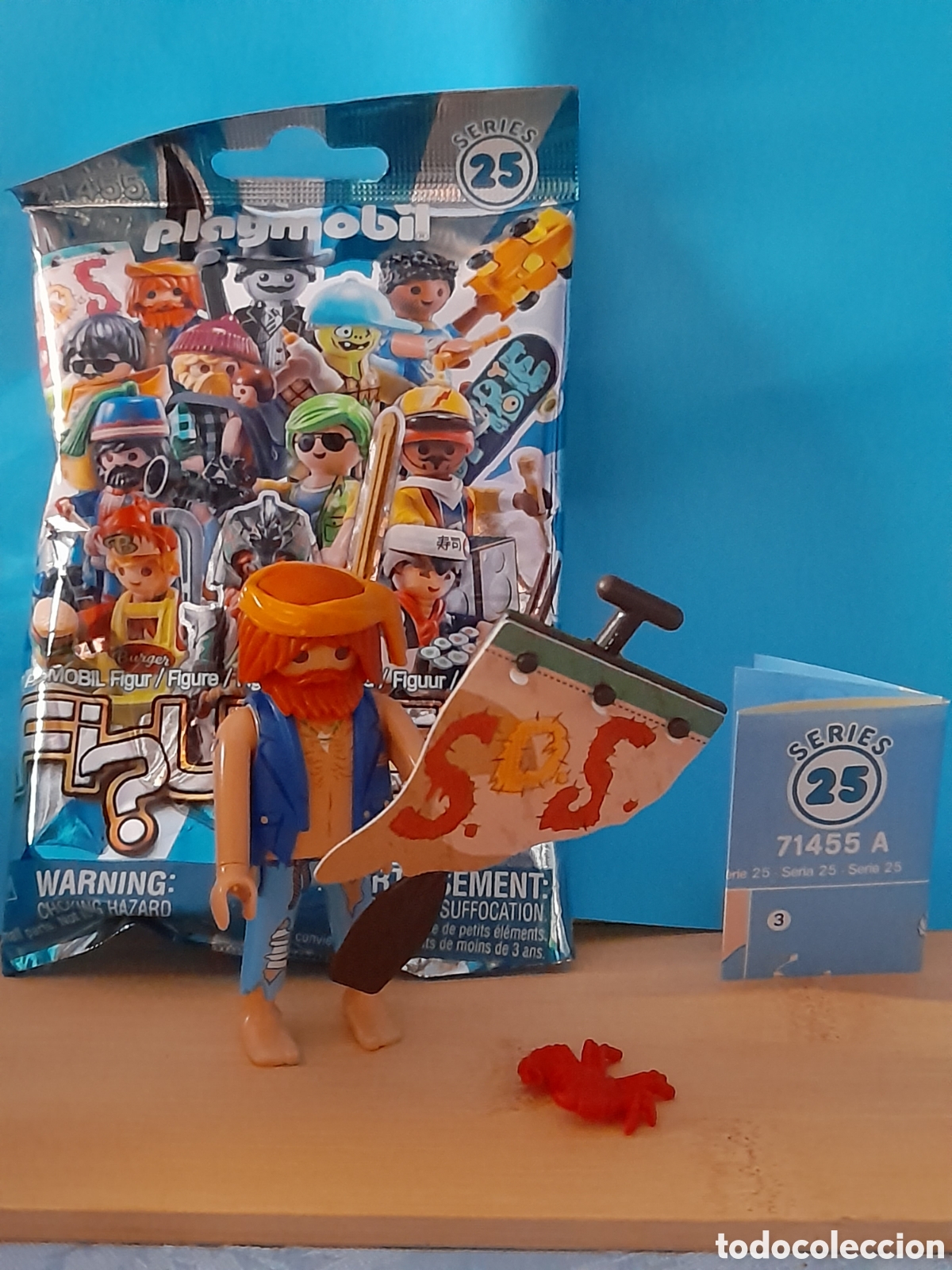 Playmobil: Playmobil serie 25 chicos, n&aacute;ufrago