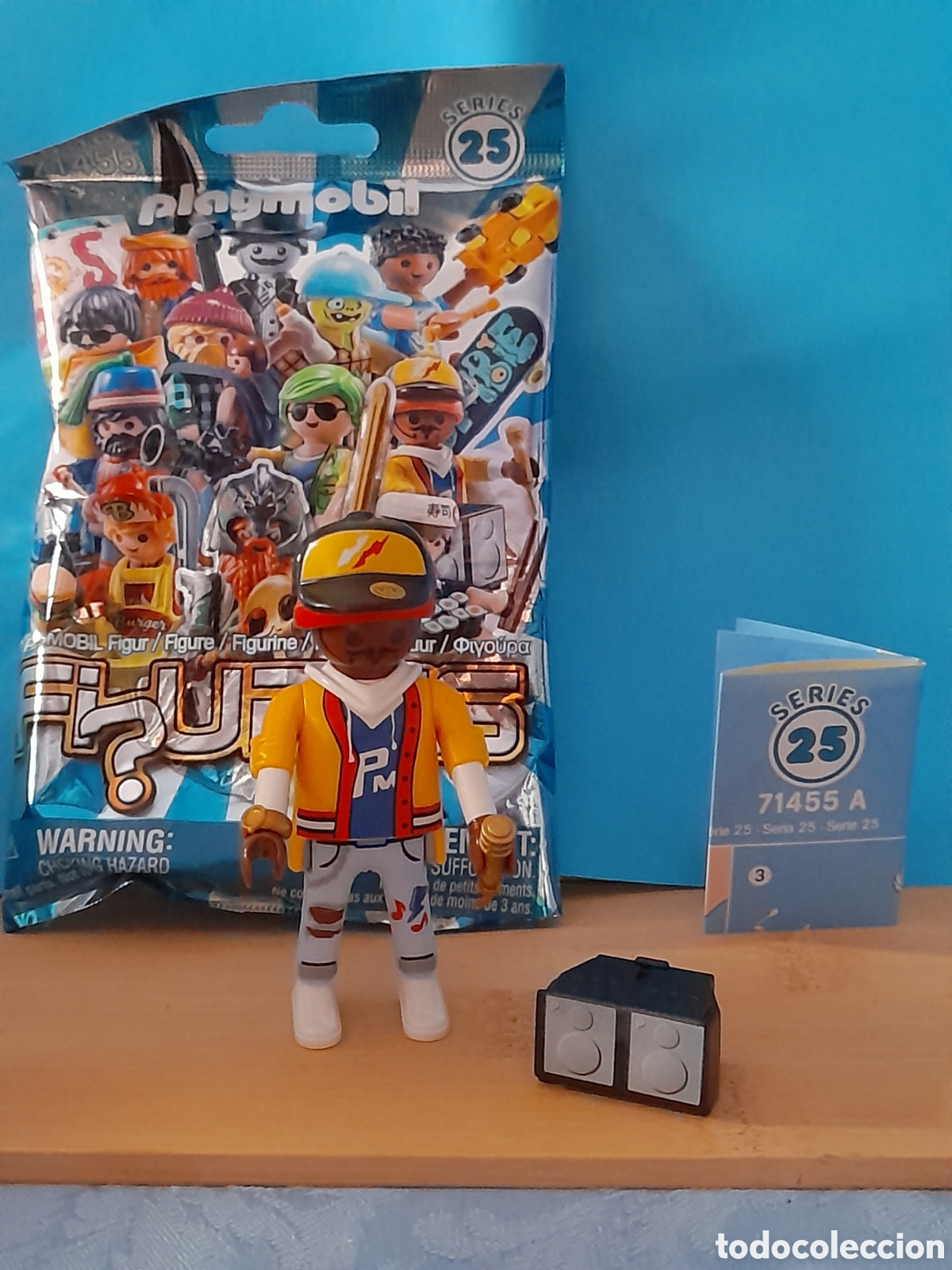 Playmobil: Playmobil serie 25 chicos, cantante callejero