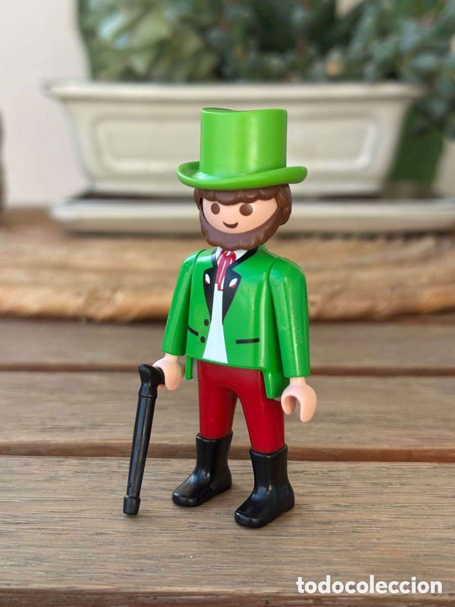 Playmobil: Playmobil Caballero Victoriano Sombrero y Bast&oacute;n