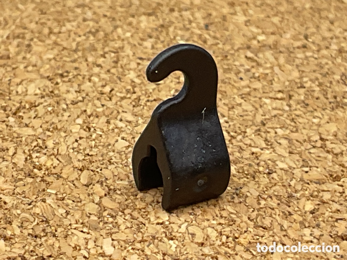 Playmobil: ACCESORIO PLAYMOBIL. ADAPTADOR, GANCHO, CLIP, SOPORTE, COLOR NEGRO.