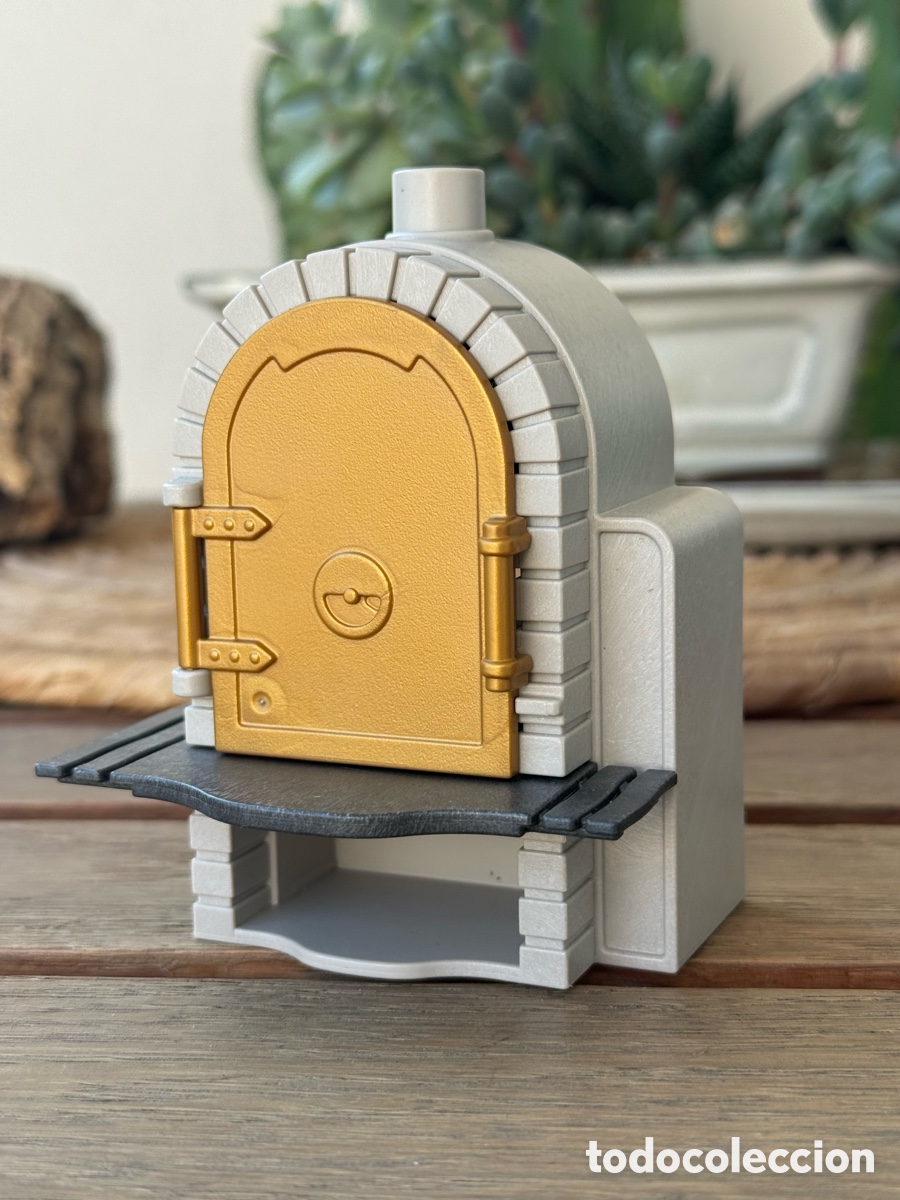Playmobil: Playmobil Horno de Le&ntilde;a Panader&iacute;a Medieval Bel&eacute;n