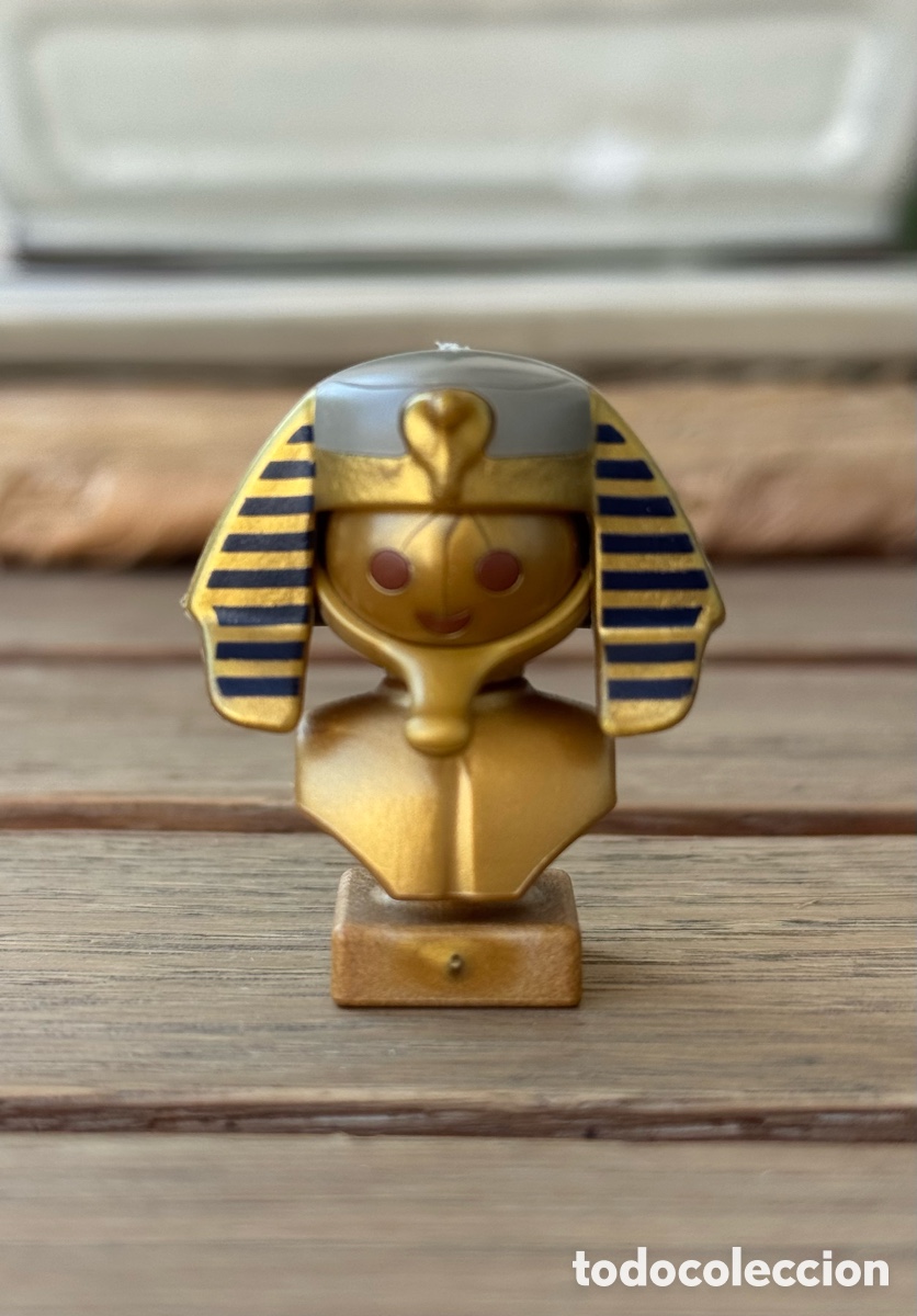 Playmobil: Playmobil Busto Fara&oacute;n Egipcio Dorado Egipto