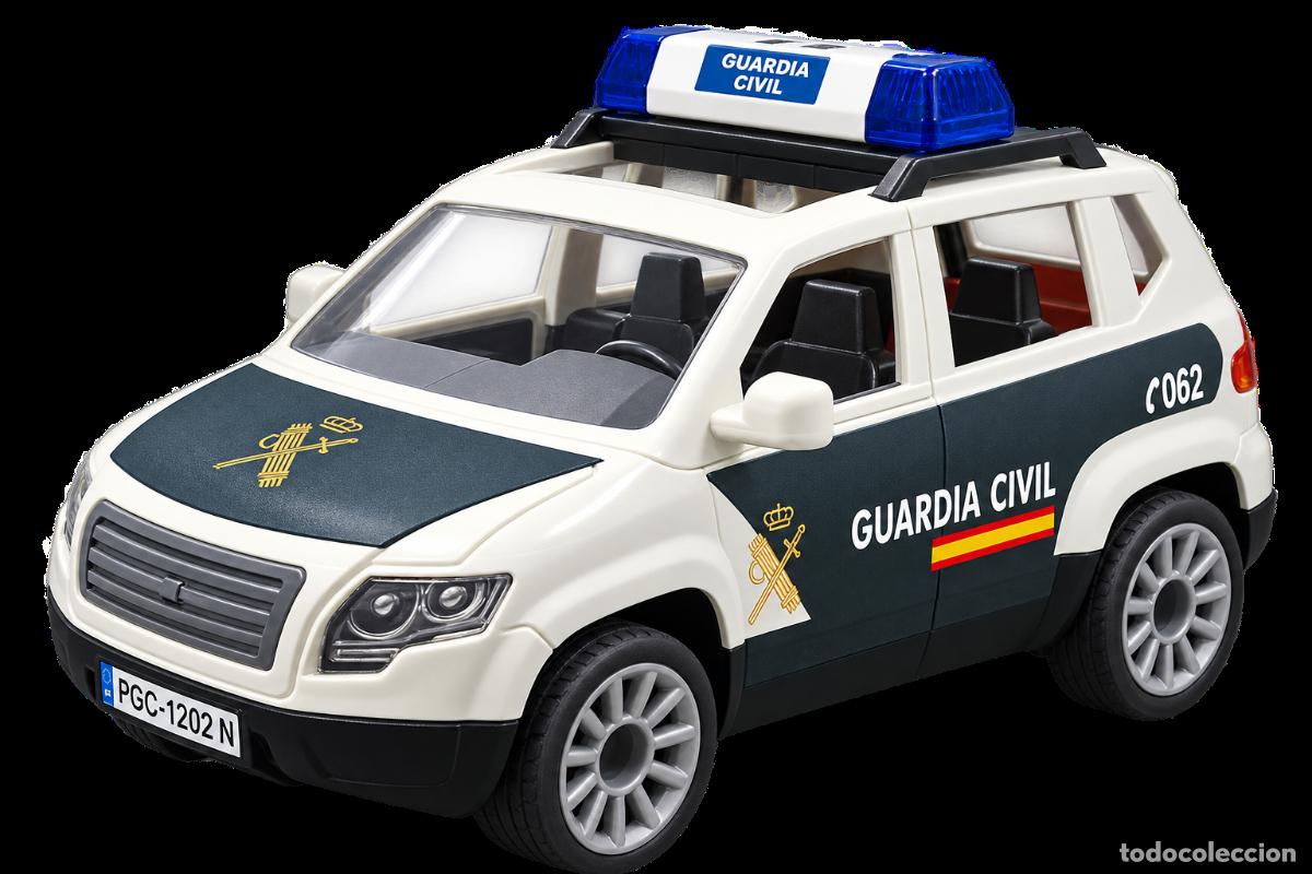 Playmobil: PLAYMOBIL 9372 CUSTOM ☆ POLICIAL ☆ COCHE PATRULLA GUARDIA CIVIL BLANCO VERDE