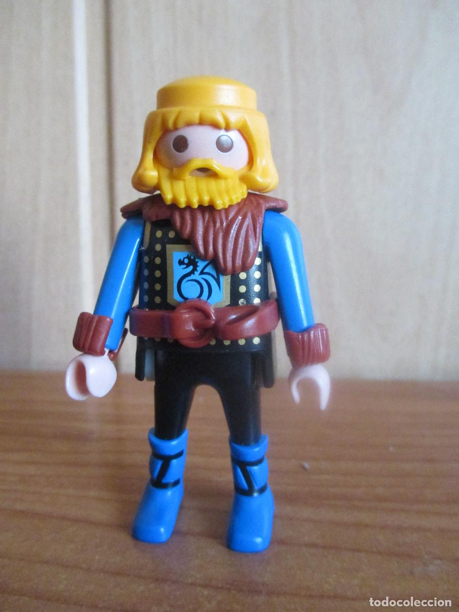 Playmobil: PLAYMOBIL : 1 FIGURA SOLDADO VIKINGO O MEDIEVAL