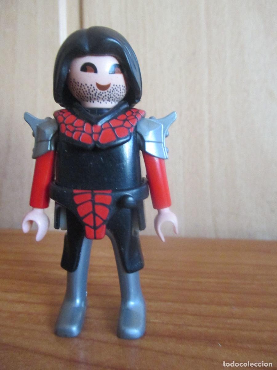 Playmobil: PLAYMOBIL : 1 FIGURA SOLDADO MEDIEVAL , RASGO ORIENTAL