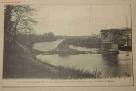 Postales: Postal de del Pont de Soissons - Foto 1