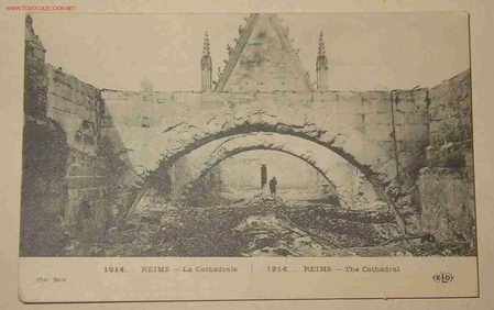 Postales: Postal de Reims - Foto 1