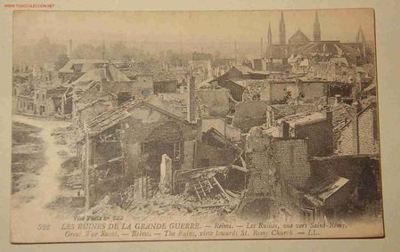 Postales: Postal de Reims - Foto 1