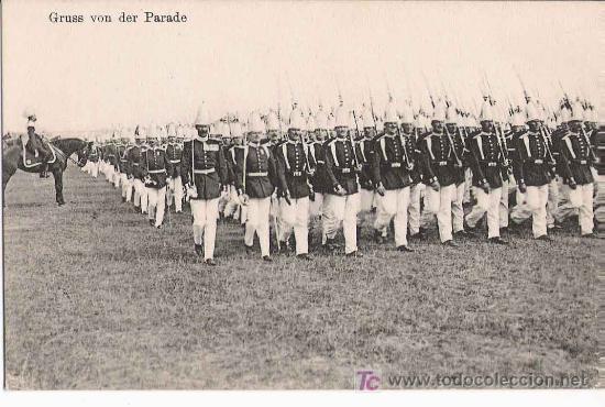 Postales: Parada Militar, desfile de tropas - Foto 1