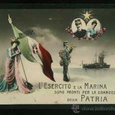 Postales: POSTAL ITALIANA ITALIA PATRIOTICA - PRIMERA GUERRA MUNDIAL