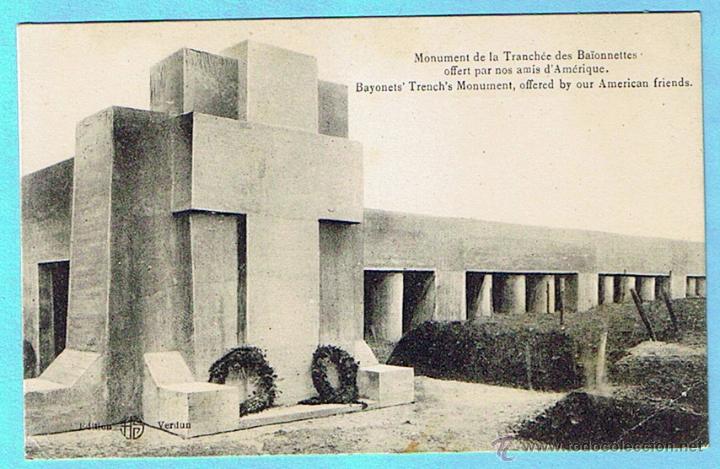 Postales: MONUMENT DE LA TRANCHEE DE LA BAIONNETTE. EDITIONS HS VERDUN - Foto 1