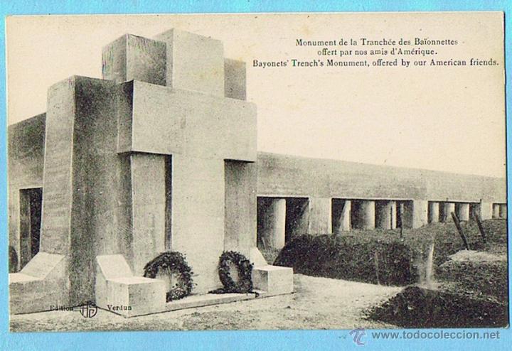 Postales: MONUMENT DE LA TRANCHEE DE LA BAIONNETTE. EDITIONS HS VERDUN - Foto 1
