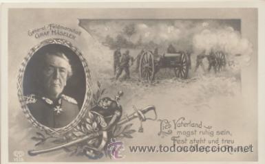 Postales: General - Feldmarshall  Graf H&auml;seler. - Foto 1
