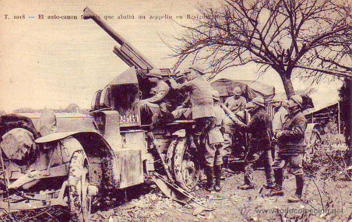 Postales: el auto-ca&ntilde;on frances - Foto 1