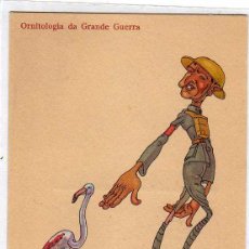 Postales: ORNITOLOGIA DA GRANDE GUERRA. ZÉ 1937. EDICIÓN LIGA DOS COMBATIENTES. PORTUGAL. . Lote 51672281