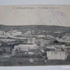 Postales: TARJETA POSTAL CIRCULADA.FRANCIA 1912. 1ª GUERRA MUN.DOBLE MATASELLO. MARRUECOS. VER FOTOS