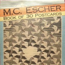 Postales: P-10476. M.C. ESCHER. BOOK OF 30 POSTCARDS. MAGNA BOOKS. 1990. Lote 374748369