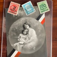 Postales: FOTO POSTAL PATRIÓTICA ALEMANA CIRCULADA 1915