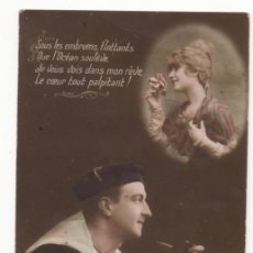 Postales: POSTAL 1918-SOLDADO FRANCÉS- MARINO-