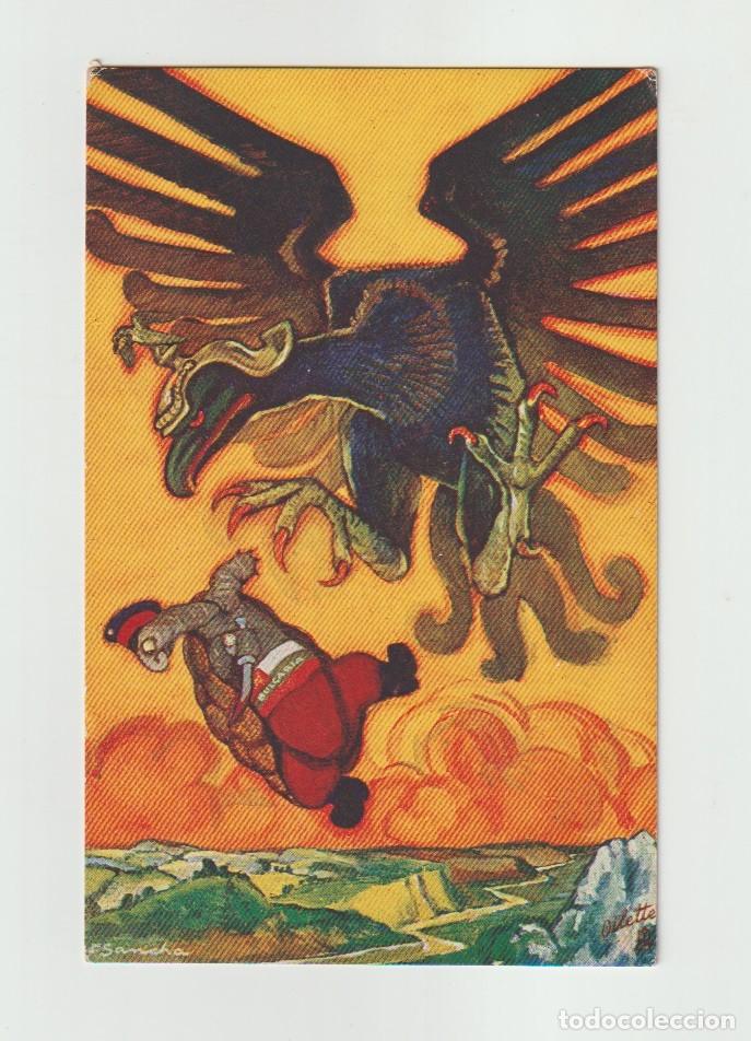 Postales: LA TORTUGA Y EL AGUILA POSTAL - Foto 1