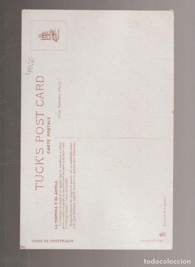 Postales: LA TORTUGA Y EL AGUILA POSTAL - Foto 2