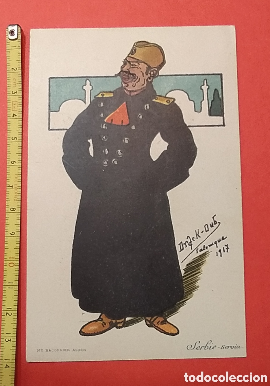 Postales: TARJETA POSTAL SERVIA 1917 - Foto 1