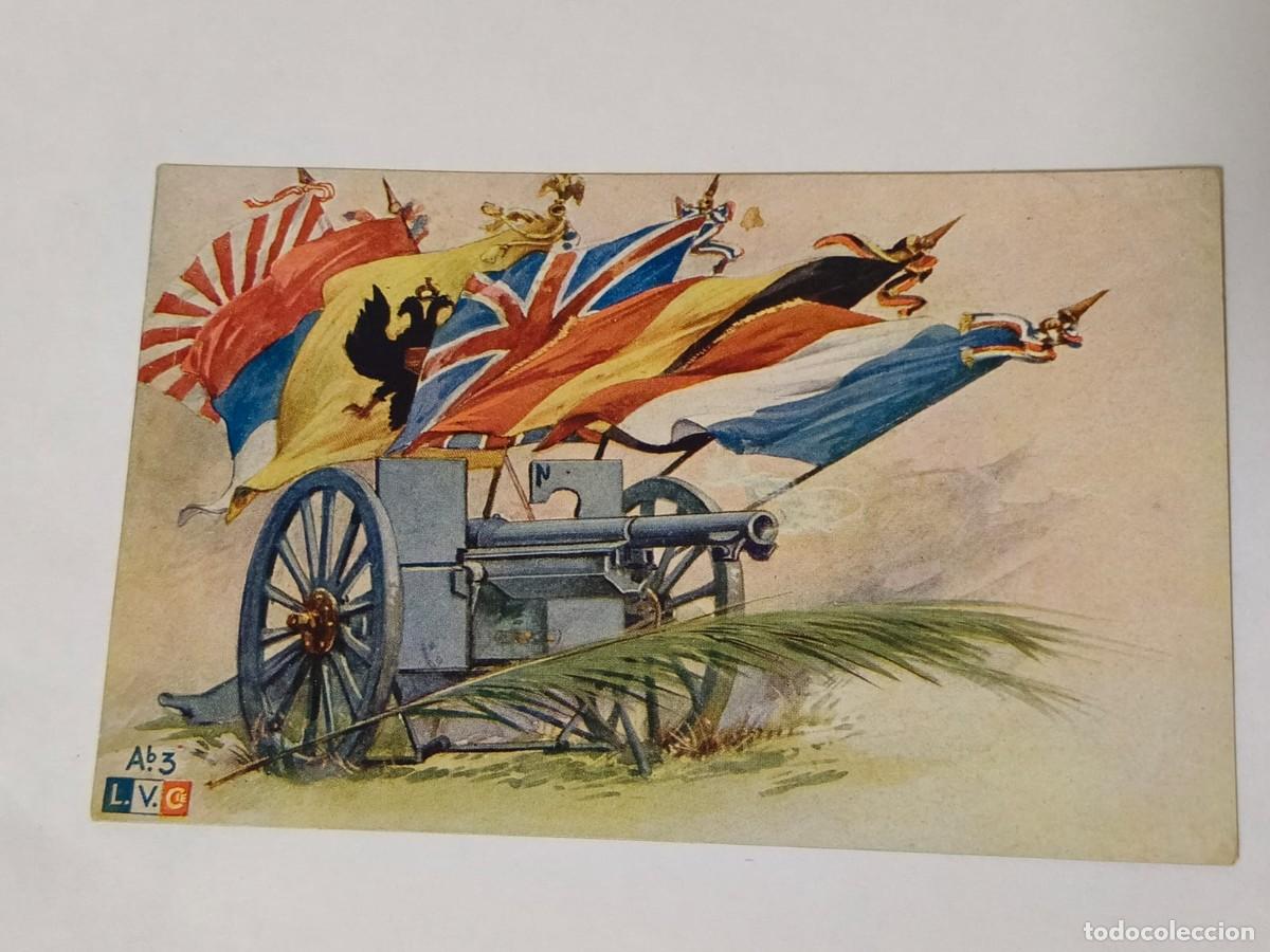 Postales: Postal coloreada IWW. - Foto 1