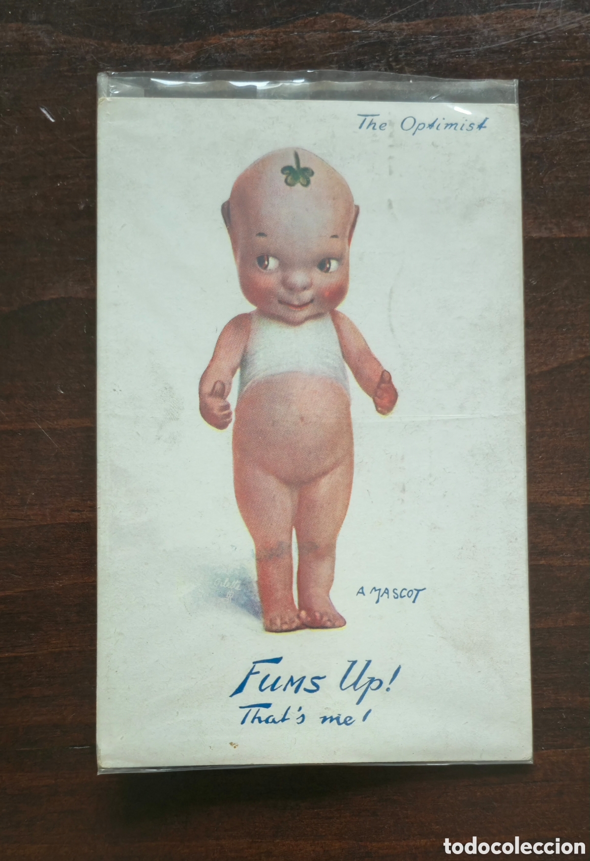 Postales: &rdquo; Fums Up&rdquo; WWI postal ilustrada - Foto 5