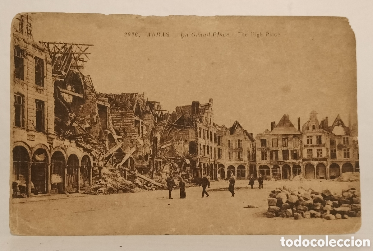 Cartes Postales: Arr&aacute;s, Francia,La grande place,