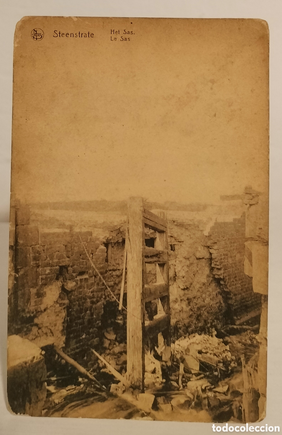 Cartes Postales: Steenstrate,Het sas(posiblemente Flandes)