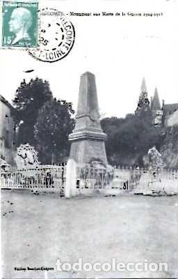 Postales: Francia y Jouy-le-Comte, Monumento a los muertos de la guerra, 1914-1918, Cherchell Argel 1925 (330)
