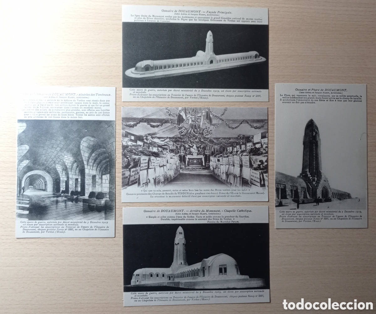 Postales: OSSUAIRE DE DOUAUMONT (FRANCE). BATALLA VERDUN
