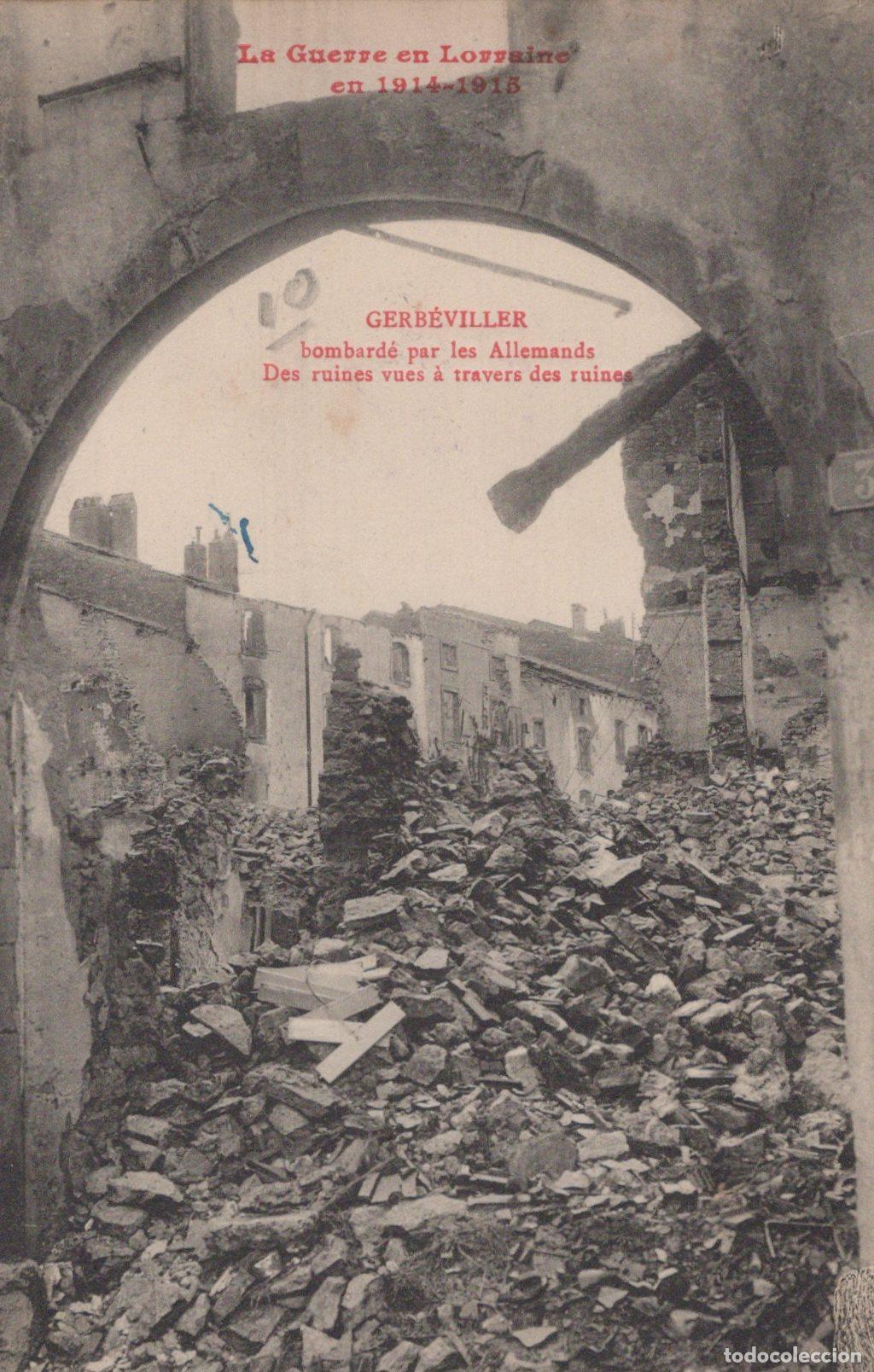 Postales: France Gerbeviller Guerre 1914 Ville Bombardee *YAC021