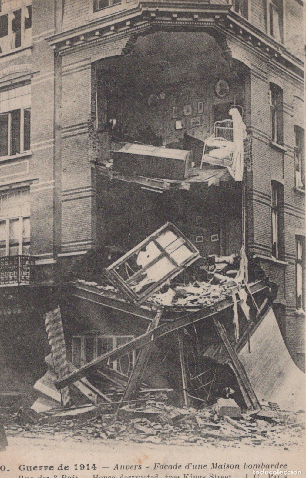 Postales: France Arras Guerre 1914 Maison Bombardee *YAC020