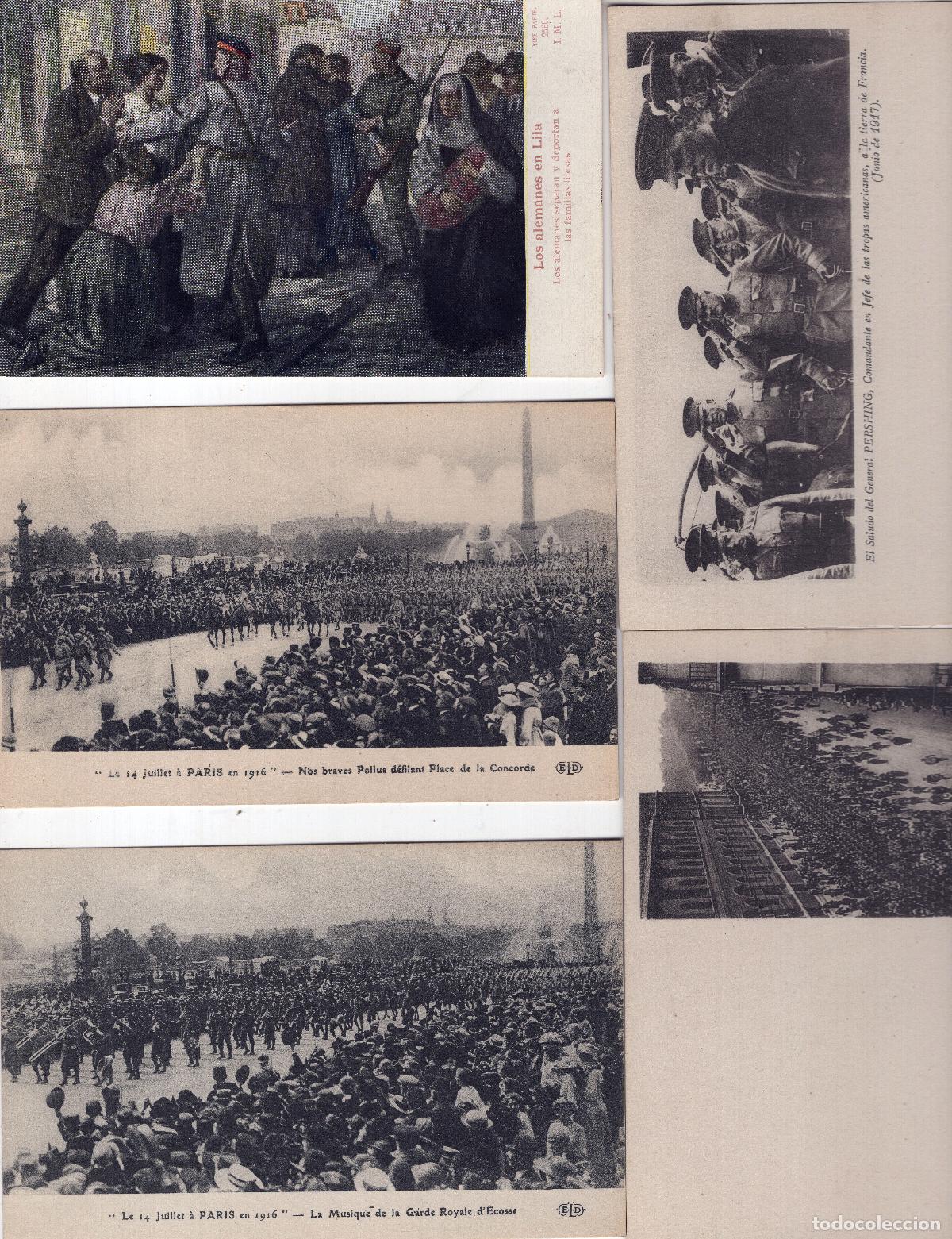 Postales: TARJETAS POSTALES (5). PRIMERA GUERRA MUNDIAL DE INFORMACI&Oacute;N DIVERSA