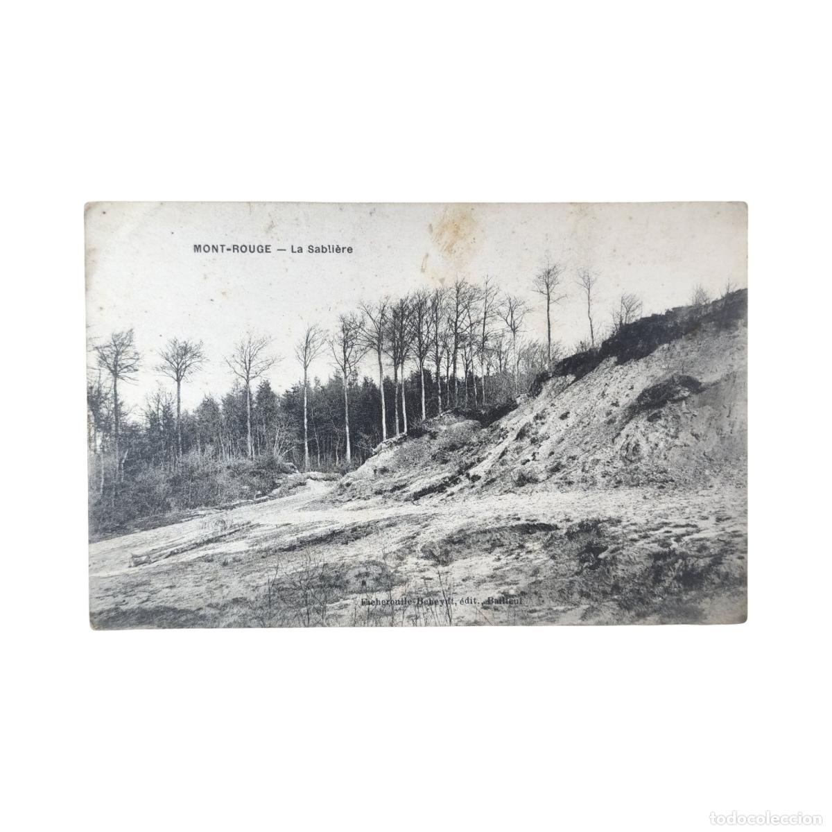 Postal Antigua 1914 Mont-Rouge La Sablière - Bélgica / Dickebusch - I Guerra ...