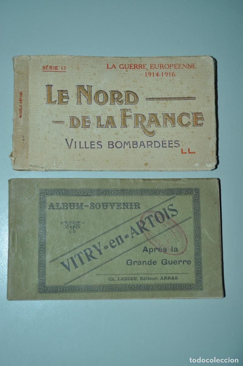 Cartoline: 1a Guerra Mundial Francia 2 blocks despu&eacute;s de la guerra.