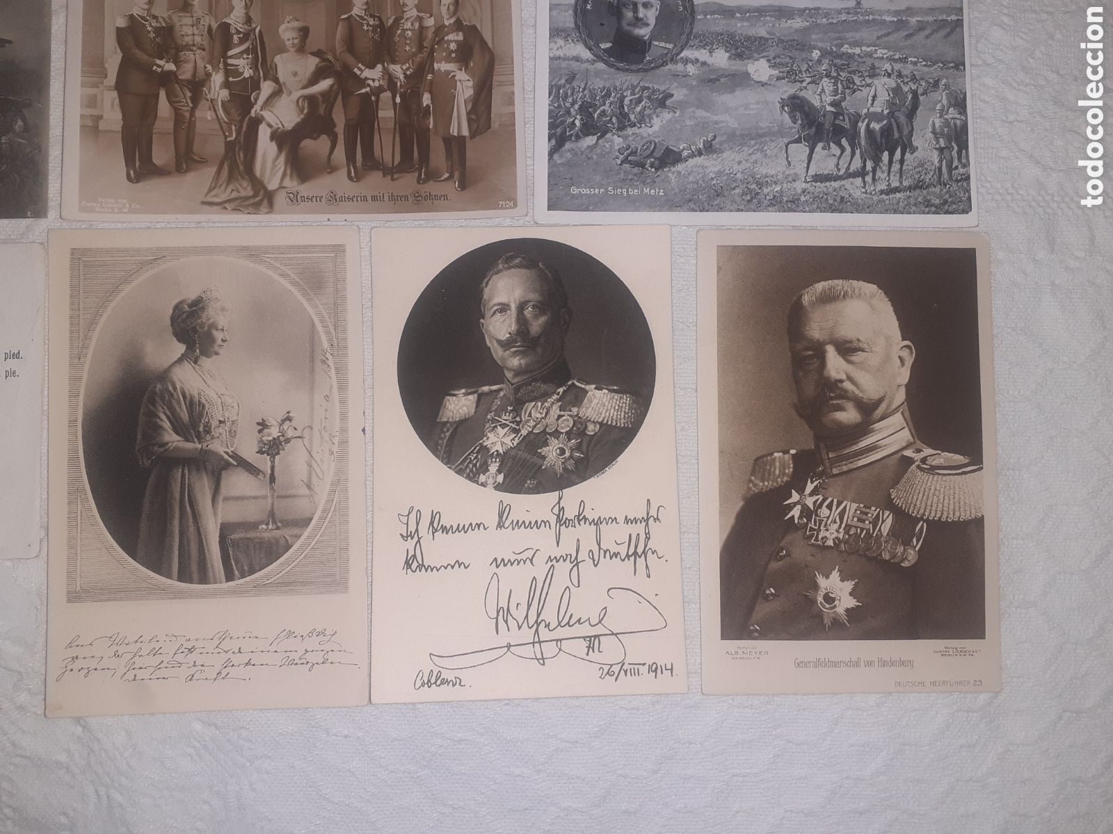 Postales: EXCEPCIONAL LOTE DE 12 POSTALES TEMATICAS PRIMERA GUERRA MUNDIAL. ALEMANIA. ORIGINALES. MUY RARO