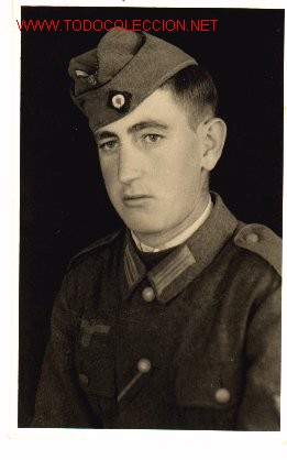 Postales: Foto-postal de militar aleman. - Foto 1