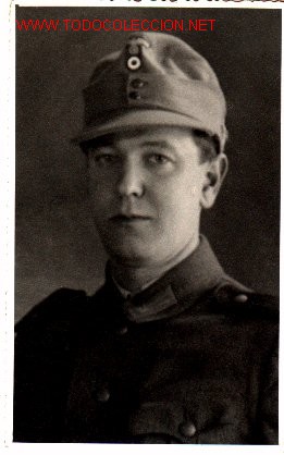 Postales: Foto-postal de militar aleman. - Foto 1