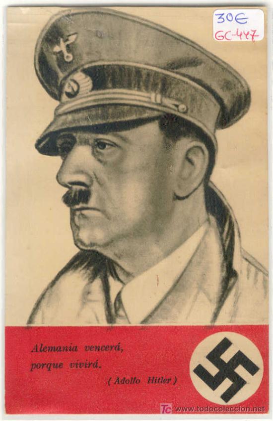 Postales: (GC-447)POSTAL ADOLFO HITLER - Foto 1
